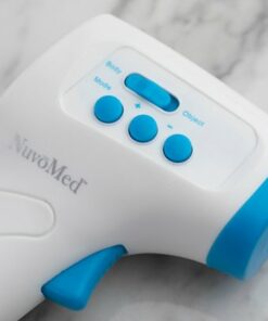 NuvoMed - Audible Non-Contact Infrared Thermometer - White