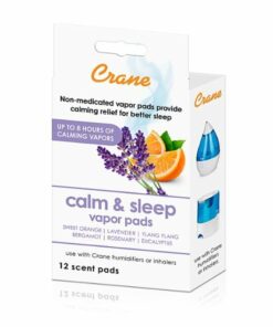 CRANE - Vapor Pads 12 pack for EE-5955/8620 - WHITE 0