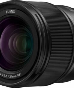 Panasonic - LUMIX S-S24 24mm F1.8 L-Mount Lens for LUMIX S Series Cameras - Black