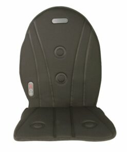 NuvoMed - Heating and Vibrating Seat Cushion Massager - Black