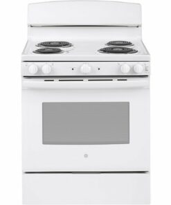 GE - 5.0 Cu. Ft. Freestanding Electric Range - White 0