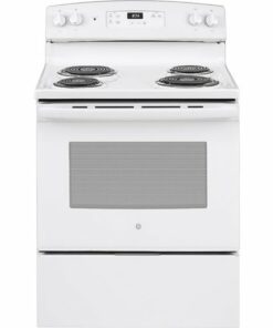 GE - 5.0 Cu. Ft. Freestanding Electric Range - White 1
