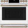 Café - 5.6 Cu. Ft. Slide-In Gas Convection Range - Matte White