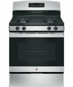 GE - 5.0 Cu. Ft. Self-Cleaning Freestanding Gas Range - Stainless steel 1