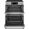Café - 6.7 Cu. Ft. Slide-In Double Oven Electric True Convection Range with Built-In Wi-Fi - Stainless steel