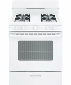 Hotpoint - 4.8 Cu. Ft. Freestanding Gas Range - White 1
