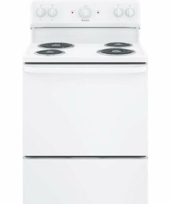 Hotpoint - 5.0 Cu. Ft. Freestanding Electric Range - White