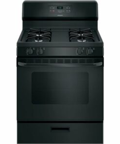 Hotpoint - 4.8 Cu. Ft. Freestanding Gas Range - Black 1