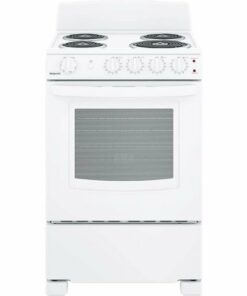 Hotpoint - 2.9 Cu. Ft. Freestanding Electric Range - White