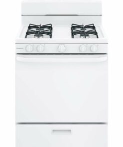 Hotpoint - 4.8 Cu. Ft. Freestanding Gas Range - White 2