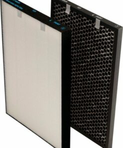 Genuine BISSELL air320 + air320 Max Air Purifier Replacement HEPA Filter and Activated Carbon Filter Pack - White