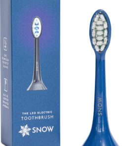 Snow - LED Toothbrush Replacement Head - Blue