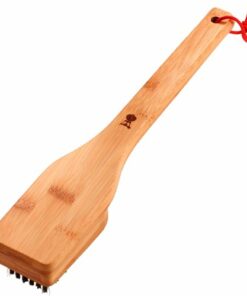 Weber - 12" Bamboo Grill Brush - Brown