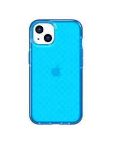Tech21 - Evo Check Hard Shell Case for Apple iPhone 13 - Classic Blue