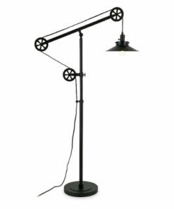 Camden&Wells - Descartes Floor Lamp - Blackened Bronze 1