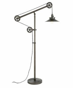 Camden&Wells - Descartes Floor Lamp - Aged Steel 1