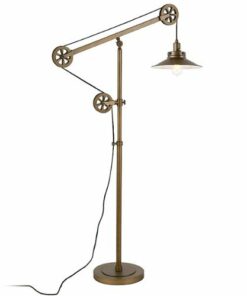 Camden&Wells - Descartes Floor Lamp - Brushed Brass
