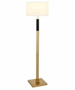 Camden&Wells - Teagan Floor Lamp - Brass/Black