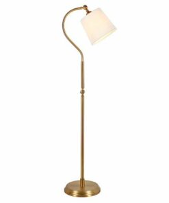 Camden&Wells - Harland Floor Lamp - Brushed Brass