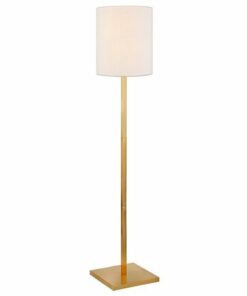 Camden&Wells - Braun Floor Lamp - Brass 0