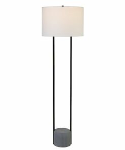 Camden&Wells - Uma Floor Lamp - Blackened Bronze/Concrete