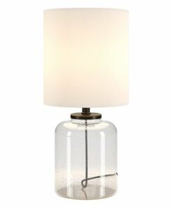 Camden&Wells - Lowry Mini Lamp - Seeded Glass