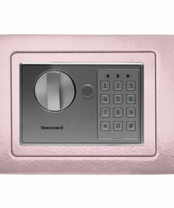 Honeywell - .17 Cu. Ft. Compact Security Safe with Digital Lock - Pink