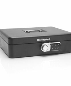 Honeywell - Steel Tiered Cash Box with Digital Programmable Lock - black