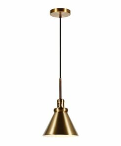 Camden&Wells - Zeno Metal Pendant - Brass
