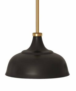 Camden&Wells - Mackenzie Metal Pendant - Blackened Bronze