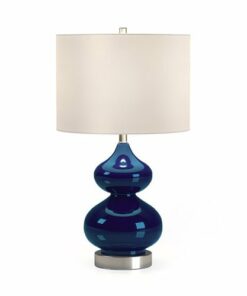 Camden&Wells - Katrin Table Lamp - Blue/Silver