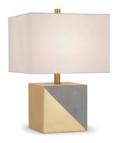 Camden&Wells - Severin Table Lamp - Gold/Gray