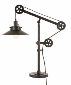 Camden&Wells - Descartes Table Lamp - Blackened Bronze