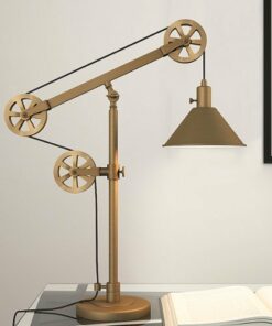 Camden&Wells - Descartes Table Lamp - Brass