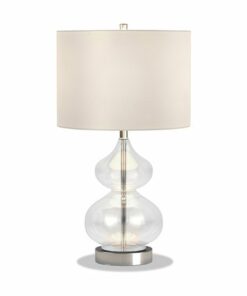Camden&Wells - Katrin Table Lamp - Clear/Silver