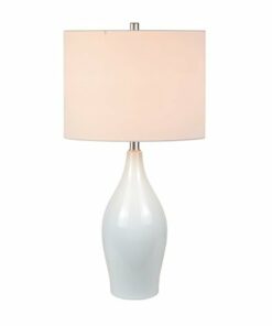 Camden&Wells - Bella Table Lamp - White