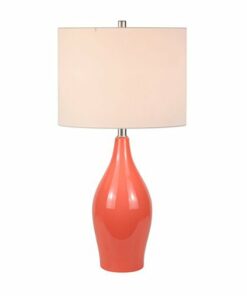 Camden&Wells - Bella Table Lamp - Coral
