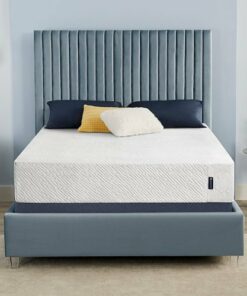 Serta - Sheep Dreams 12" Medium Memory Foam Mattress -Full - White
