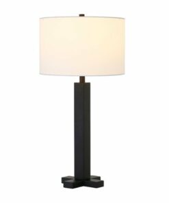 Camden&Wells - Dunand Table Lamp - Blackened Bronze