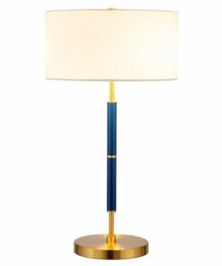 Camden&Wells - Simone Table Lamp - Blue/Brass