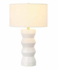 Camden&Wells - Carlin Table Lamp - Matte White