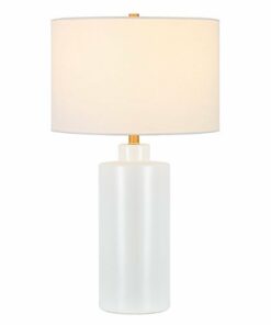 Camden&Wells - Carlina Table Lamp - Matte White
