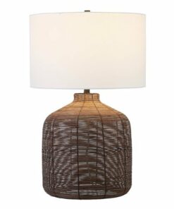 Camden&Wells - Jolina Table Lamp - Umber Rattan