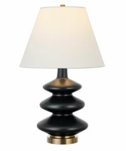 Camden&Wells - Carleta Table Lamp - Matte Black