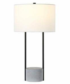 Camden&Wells - Uma Table Lamp - Blackened Bronze/Concrete