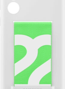 Samsung - Galaxy S22 Ultra Silicon with Strap - White