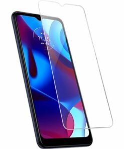 SaharaCase - ZeroDamage Ultra Strong Tempered Glass Screen Protector for Motorola Moto G Pure - Clear