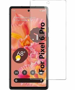 SaharaCase - ZeroDamage Ultra Strong Tempered Glass Screen Protector for Google Pixel 6 Pro - Clear