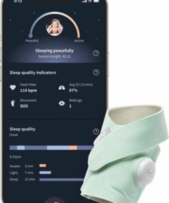 Owlet - Dream Sock Baby Monitor - Mint