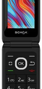 Schok - Classic Flip Phone (Unlocked GSM / Verizon) - Blue, Red